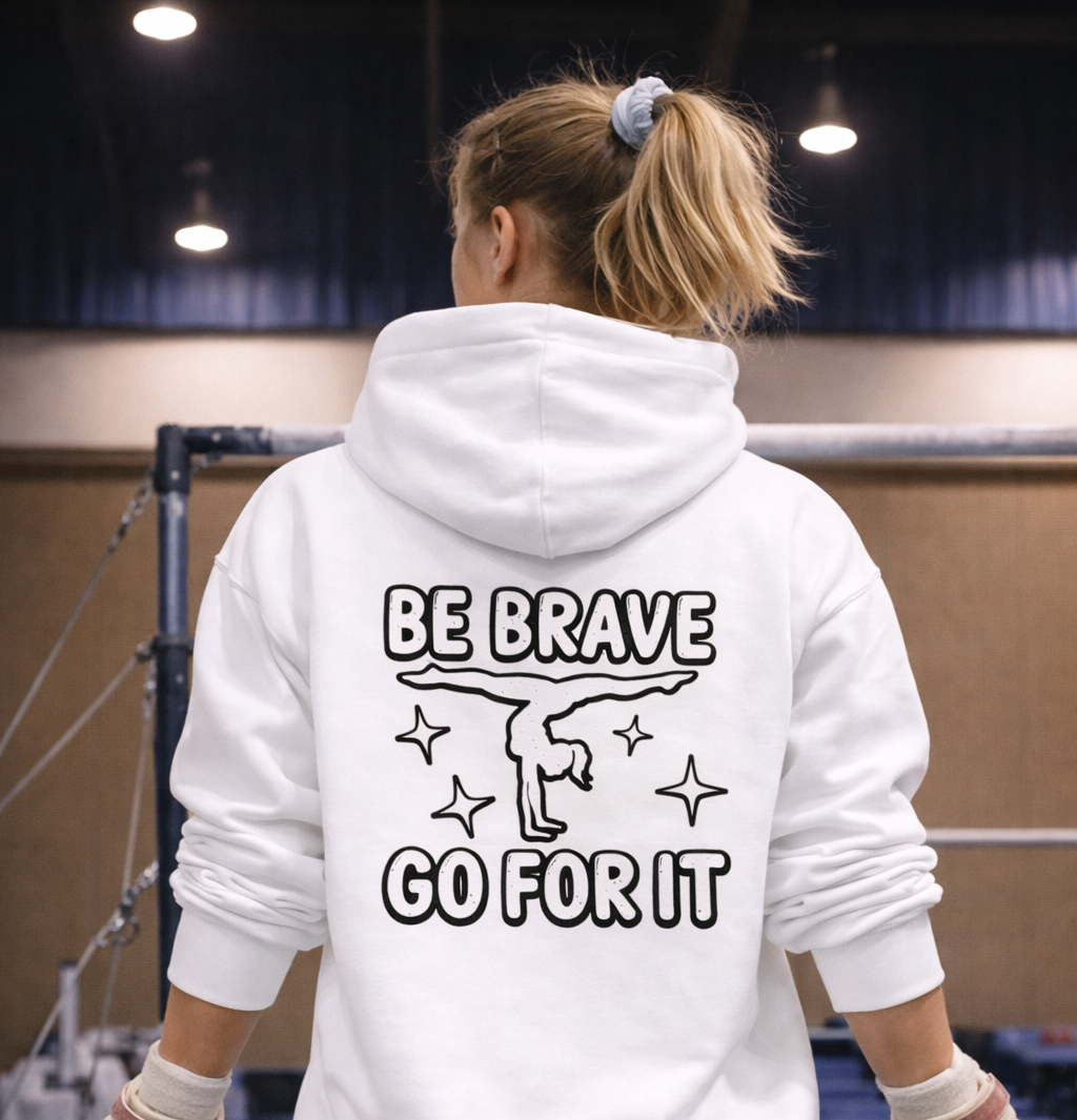 BE BRAVE GO FOR IT! Youth Hoodie
