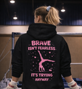 Brave Isnt Fearless! Youth hoodie