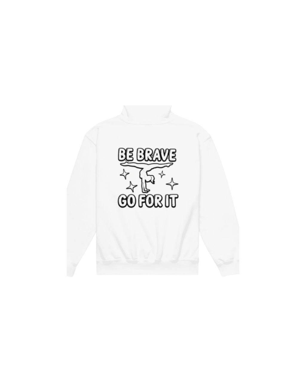 BE BRAVE GO FOR IT! Youth Hoodie