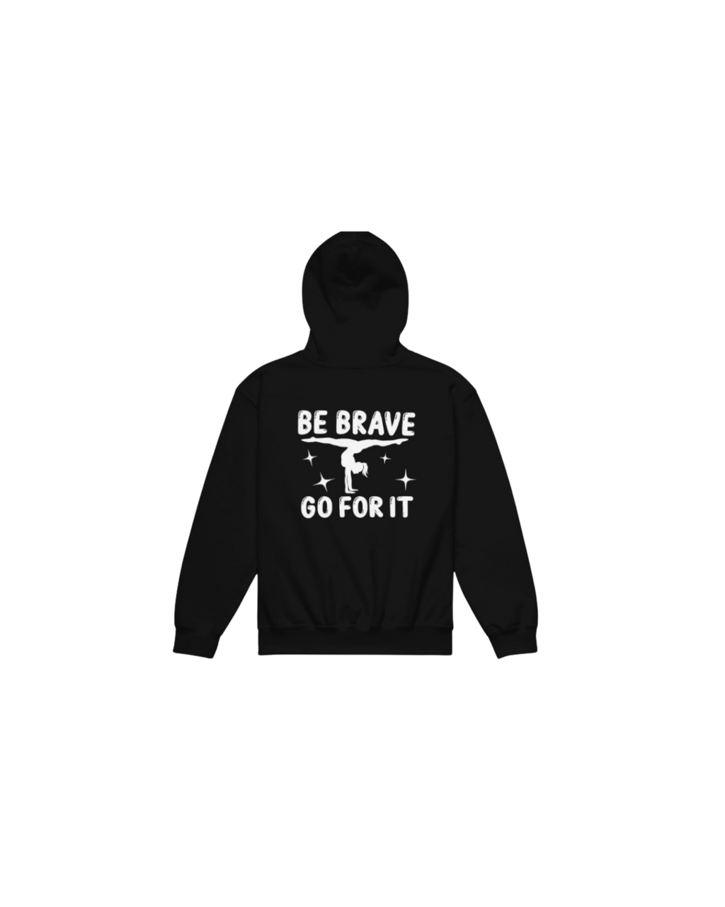 BE BRAVE GO FOR IT! Youth Hoodie