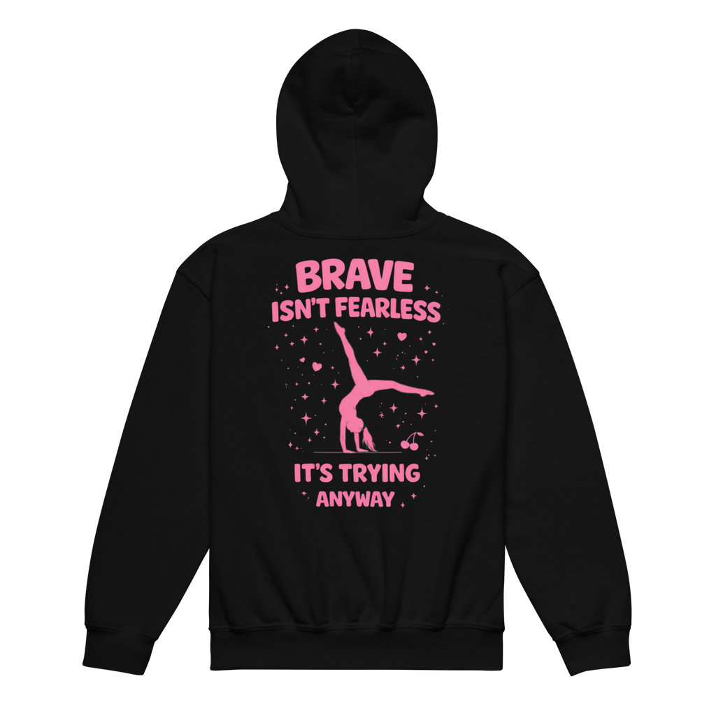 Brave Isnt Fearless! Youth hoodie