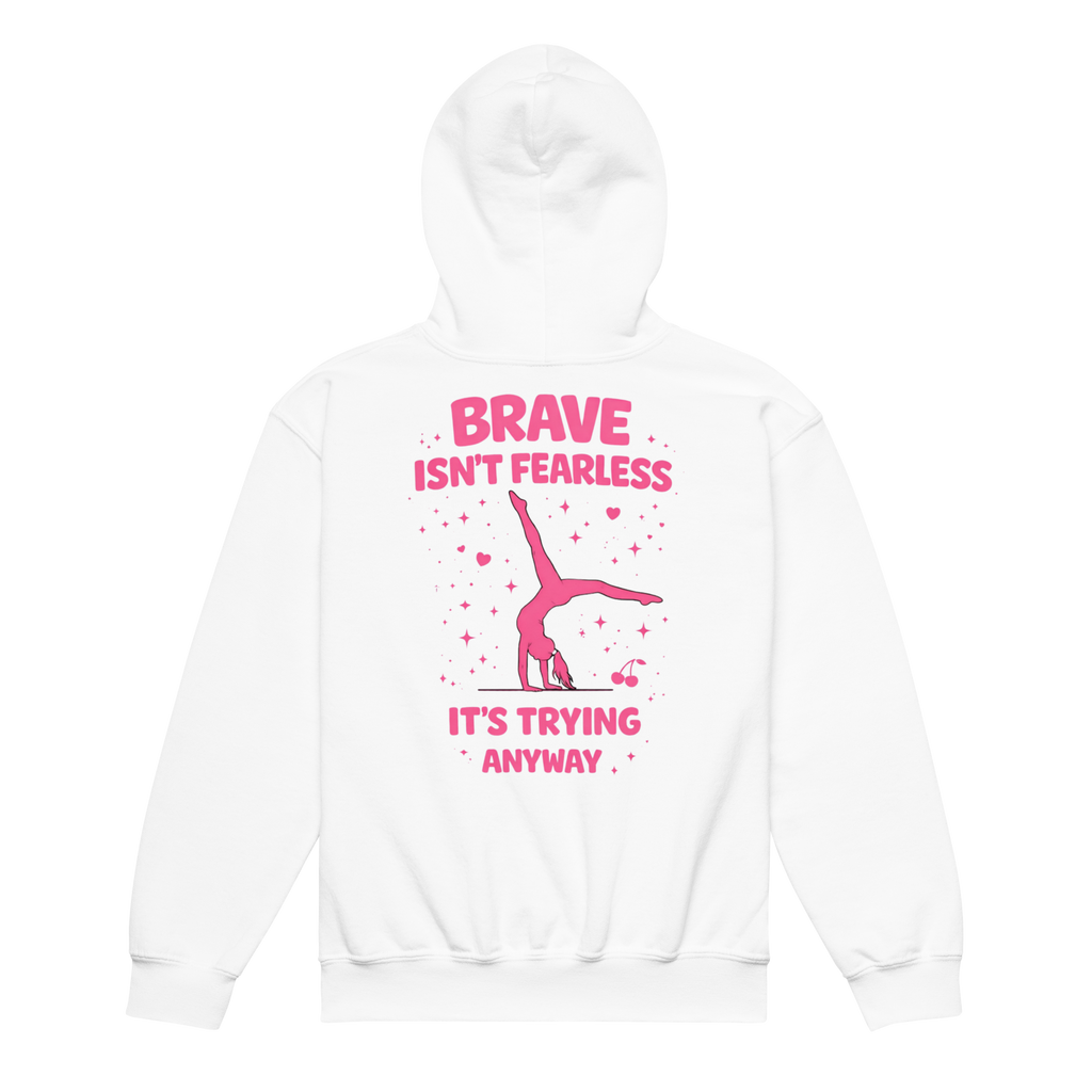 Brave Isnt Fearless! Youth hoodie